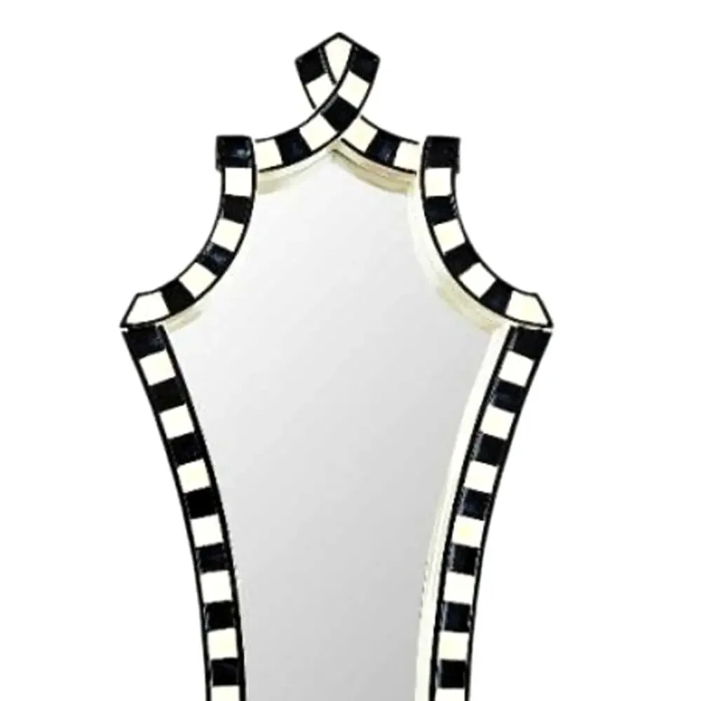 NEW Mackenzie-Childs Courtly Check Wall Mirror 20x8